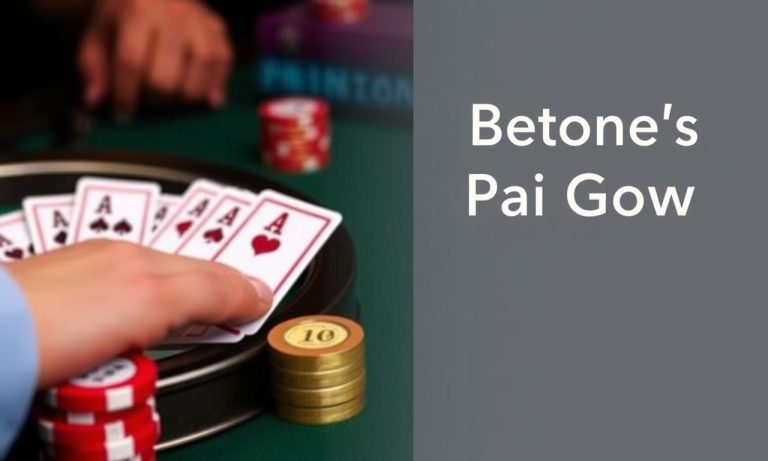 Betone牌九策略分享