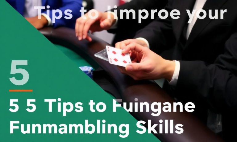 玩家必備！提升Fungame賭博技巧的5個秘訣